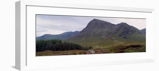 Mountains on a Landscape, Glencoe, Scotland, United Kingdom-null-Framed Photographic Print