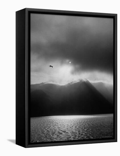 Mountains on the Sorfjord Near Ullensvang-Eliot Elisofon-Framed Premier Image Canvas