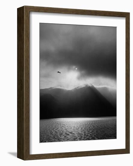 Mountains on the Sorfjord Near Ullensvang-Eliot Elisofon-Framed Photographic Print