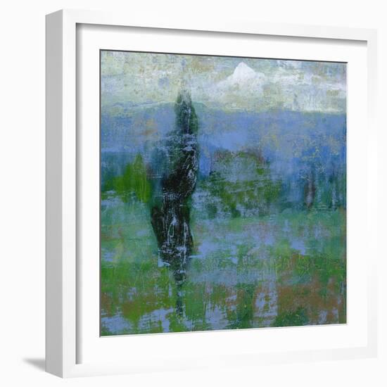 Mountains Overhead-Lou Wall-Framed Giclee Print