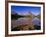 Mountains Reflect into Calm Two Medicine Lake, Glacier National Park, Montana, USA-Chuck Haney-Framed Photographic Print