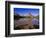 Mountains Reflect into Calm Two Medicine Lake, Glacier National Park, Montana, USA-Chuck Haney-Framed Photographic Print