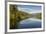 Mountains reflected in a lake along Valley of Five Lakes trail, Jasper National Park, UNESCO World -Jon Reaves-Framed Photographic Print