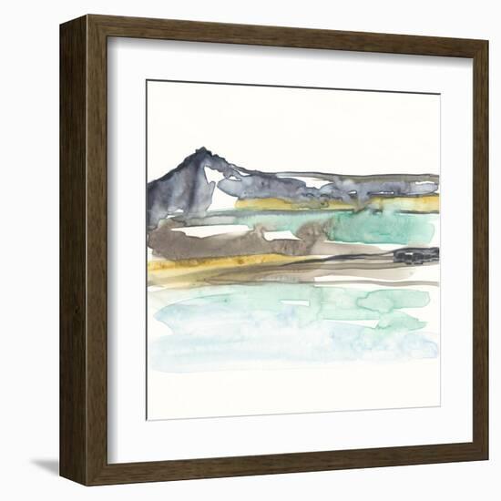 Mountains to Sea VII-Jennifer Goldberger-Framed Art Print