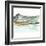 Mountains to Sea VII-Jennifer Goldberger-Framed Art Print