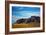 Mountains & Train Tracks Scottsdale Arizona-null-Framed Photo