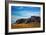 Mountains & Train Tracks Scottsdale Arizona-null-Framed Photo