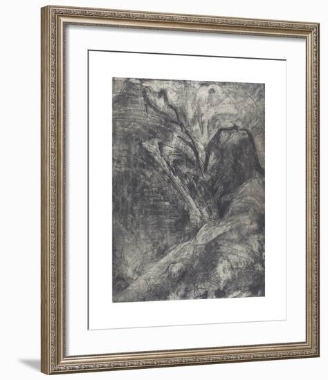 Mountains-Ernst Ludwig Kirchner-Framed Premium Giclee Print