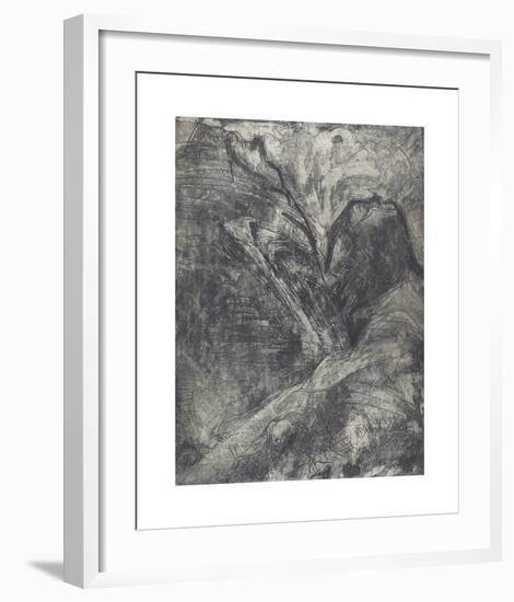 Mountains-Ernst Ludwig Kirchner-Framed Premium Giclee Print