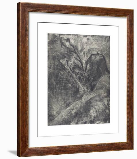 Mountains-Ernst Ludwig Kirchner-Framed Premium Giclee Print