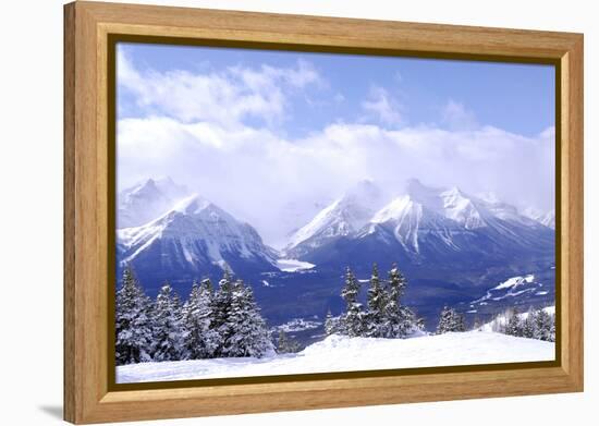 Mountains-elenathewise-Framed Premier Image Canvas