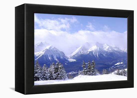 Mountains-elenathewise-Framed Premier Image Canvas