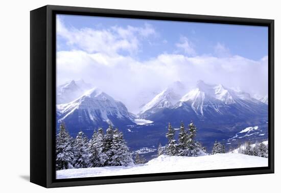 Mountains-elenathewise-Framed Premier Image Canvas