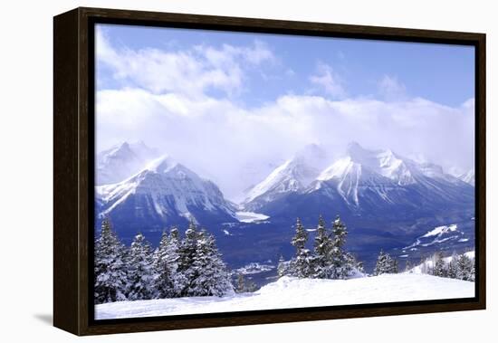 Mountains-elenathewise-Framed Premier Image Canvas