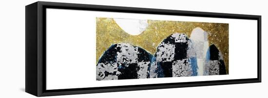 Mountains-Hyunah Kim-Framed Stretched Canvas