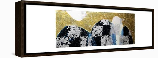 Mountains-Hyunah Kim-Framed Stretched Canvas