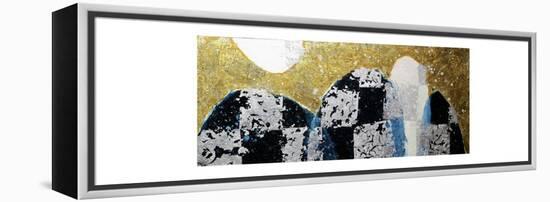 Mountains-Hyunah Kim-Framed Stretched Canvas