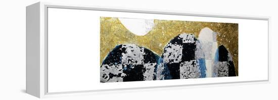 Mountains-Hyunah Kim-Framed Stretched Canvas