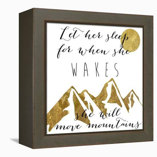 Mountains-Color Bakery-Framed Premier Image Canvas