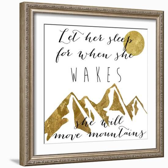 Mountains-Color Bakery-Framed Giclee Print