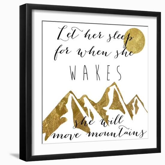 Mountains-Color Bakery-Framed Giclee Print