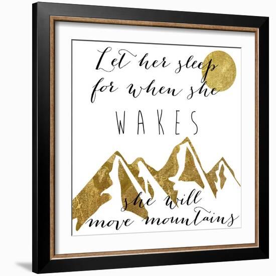 Mountains-Color Bakery-Framed Giclee Print