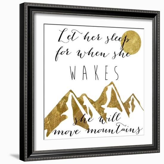 Mountains-Color Bakery-Framed Giclee Print