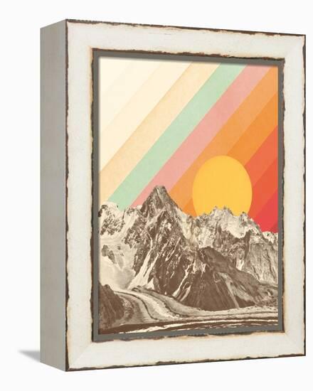 Mountainscape 1-Florent Bodart-Framed Premier Image Canvas