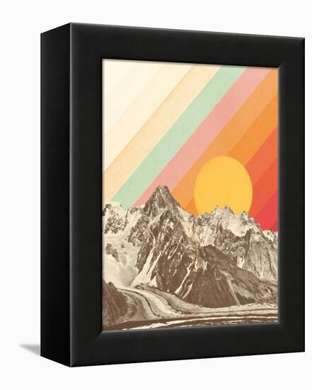 Mountainscape 1-Florent Bodart-Framed Premier Image Canvas