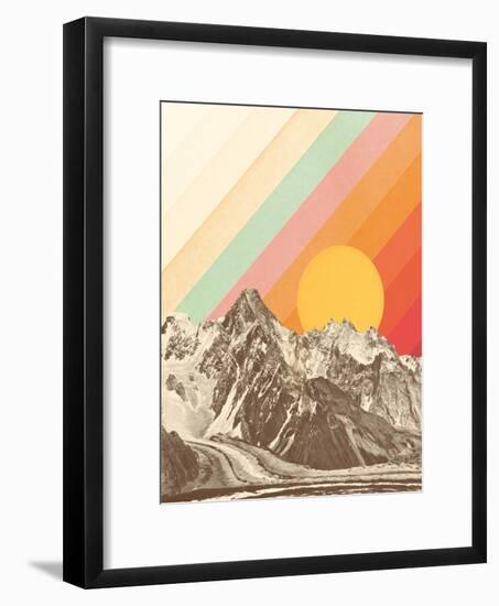 Mountainscape 1-Florent Bodart-Framed Premium Giclee Print