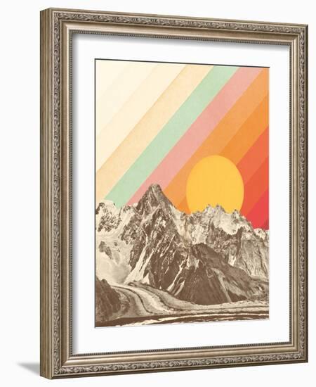 Mountainscape 1-Florent Bodart-Framed Giclee Print