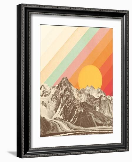 Mountainscape 1-Florent Bodart-Framed Giclee Print