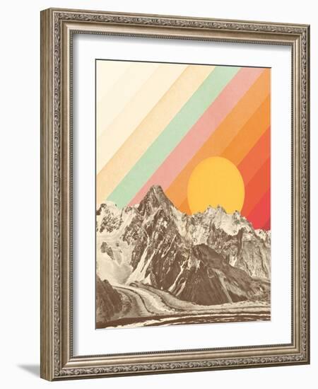 Mountainscape 1-Florent Bodart-Framed Giclee Print