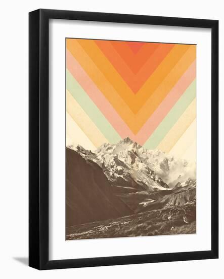 Mountainscape 2-Florent Bodart-Framed Giclee Print