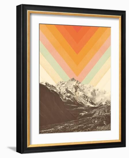 Mountainscape 2-Florent Bodart-Framed Giclee Print