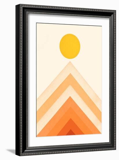 Mountainscape 3-Florent Bodart-Framed Giclee Print