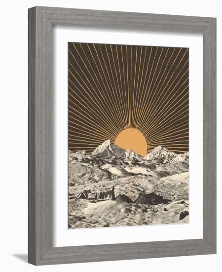 Mountainscape 6-Florent Bodart-Framed Giclee Print