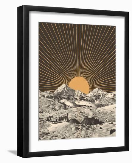 Mountainscape 6-Florent Bodart-Framed Giclee Print