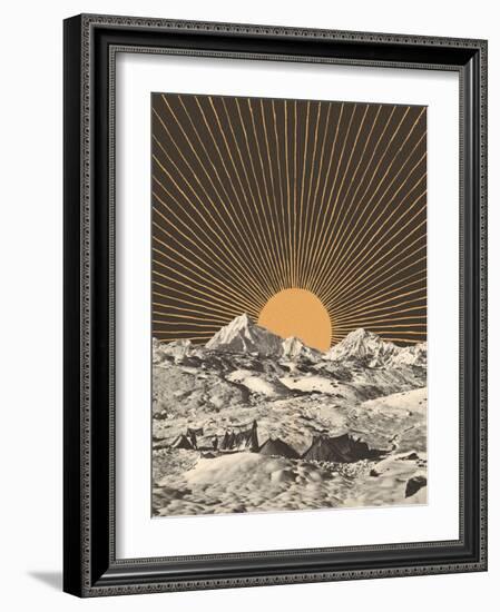 Mountainscape 6-Florent Bodart-Framed Giclee Print