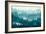 Mountainscape Blue-Michael Mullan-Framed Art Print