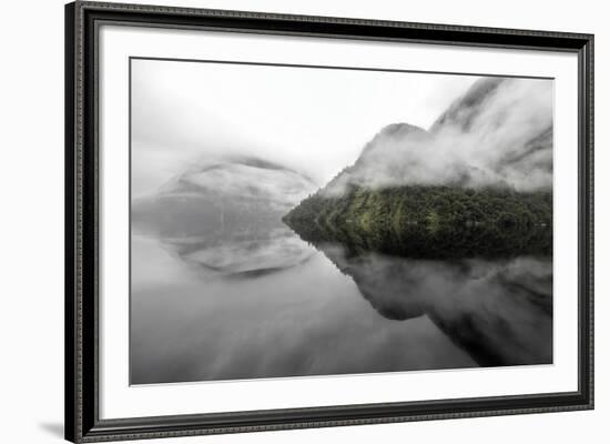Mountainside Reflections-Nathan Secker-Framed Giclee Print