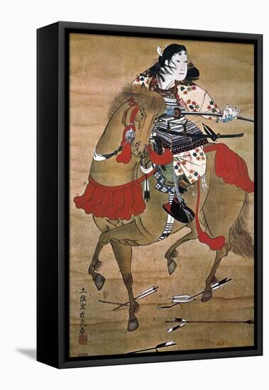 Mounted Samurai-null-Framed Premier Image Canvas