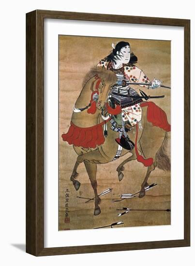 Mounted Samurai-null-Framed Giclee Print