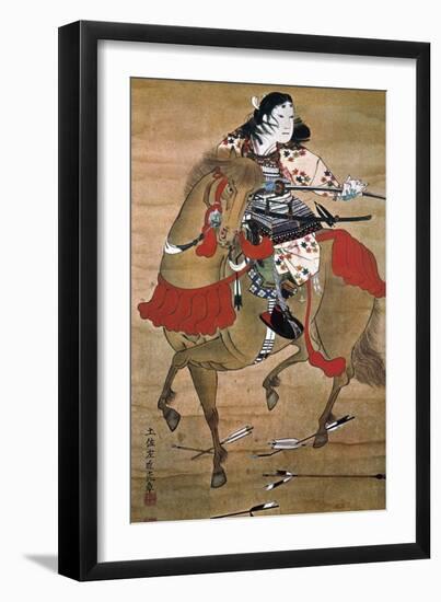 Mounted Samurai-null-Framed Giclee Print