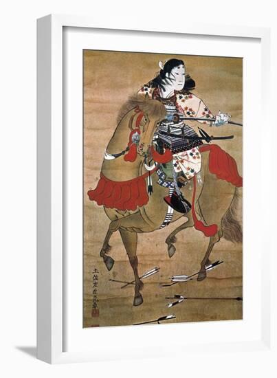 Mounted Samurai-null-Framed Giclee Print