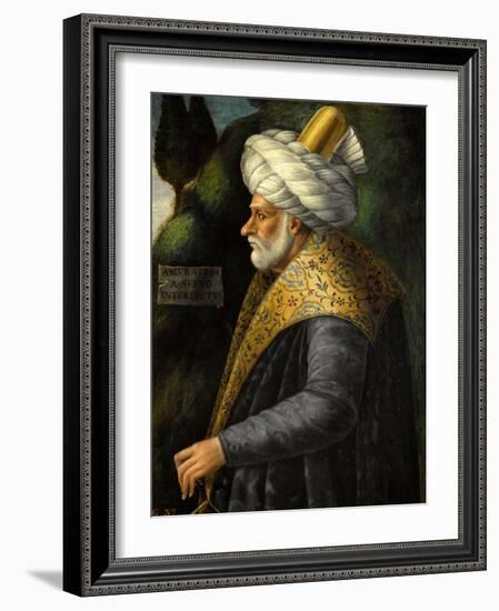 Mourad Ier - Portrait of Sultan Murad I (1326-1389) Par Anonymous, 17Th Century - Oil on Canvas, 10-Anonymous Anonymous-Framed Giclee Print