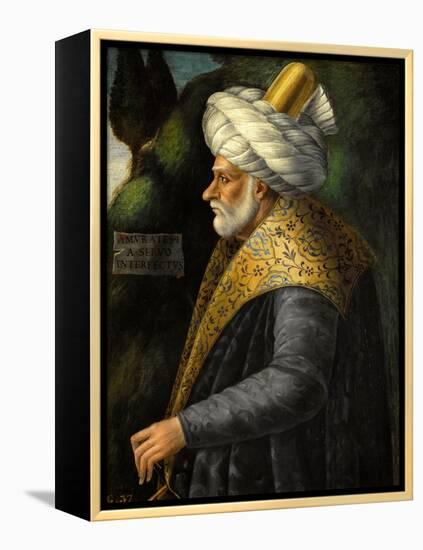 Mourad Ier - Portrait of Sultan Murad I (1326-1389) Par Anonymous, 17Th Century - Oil on Canvas, 10-Anonymous Anonymous-Framed Premier Image Canvas