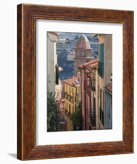 Moure Place, Old Town, Collioure, Roussillon, Cote Vermeille, France, Europe-Thouvenin Guy-Framed Photographic Print