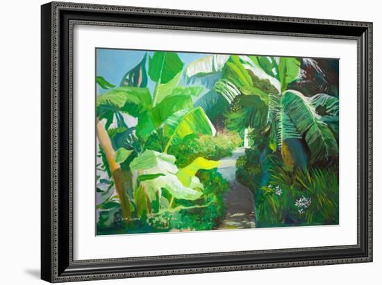 Mourne Rouge, Grenada (Oil on Board)-William Ireland-Framed Giclee Print