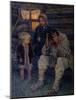 Mourning, 1909-Nikolai Petrovich Bogdanov-Belsky-Mounted Giclee Print